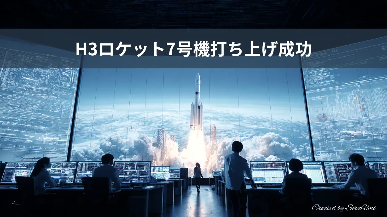 H3ロケット打ち上げ成功